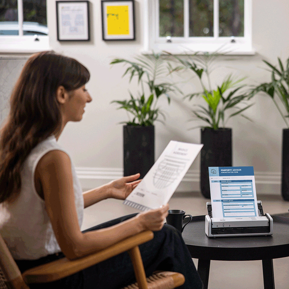Brother ADS-1300 Scanner de Documents Compact et Portable