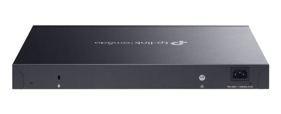 TP-Link Omada SG3428XMPP commutateur réseau Géré L2+ Gigabit Ethernet (10/100/1000) Connexion Ethernet, supportant l'alimentation via ce port (PoE) 1U Noir - vue 2