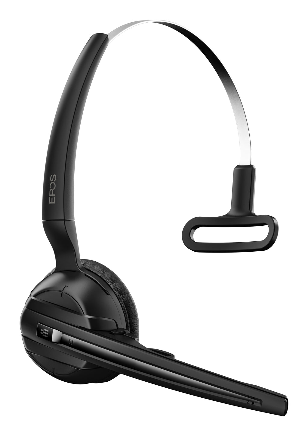 EPOS IMPACT D 10 Phone II Casque Sans Fil, Noir et Argent