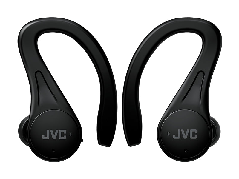 JVC HA-EC25T Casque True Wireless Stereo (TWS) Crochets auriculaires, Ecouteurs Appels/Musique Bluetooth Noir