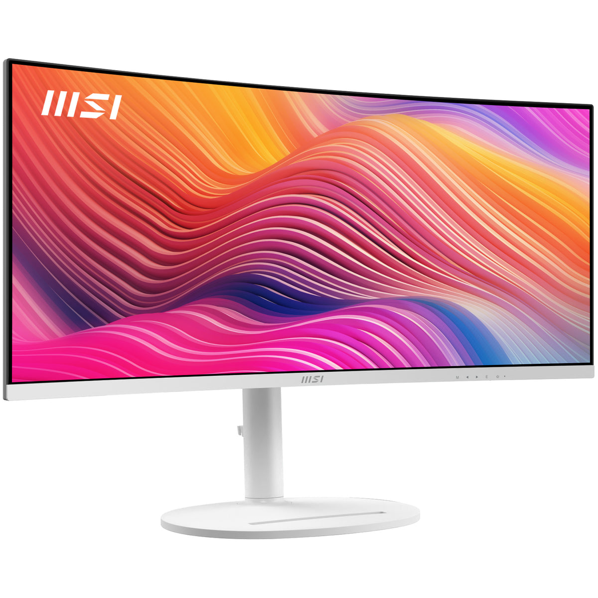 MSI Modern MD342CQPWDE écran plat de PC 86,4 cm (34") 3440 x 1440 pixels UltraWide Quad HD LCD Blanc