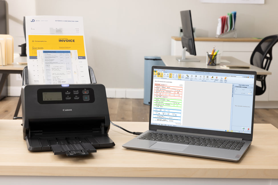 Canon imageFORMULA DR-M260 Alimentation feuille à feuille de scanner 600 x 600 DPI A4 Noir