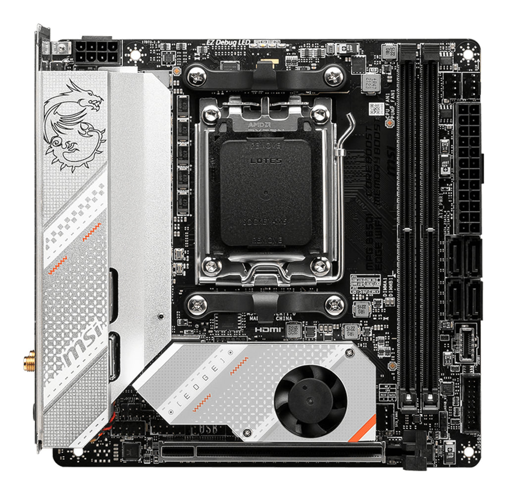 MSI MPG B650I EDGE WIFI carte mère AMD B650 Emplacement AM5 mini ITX