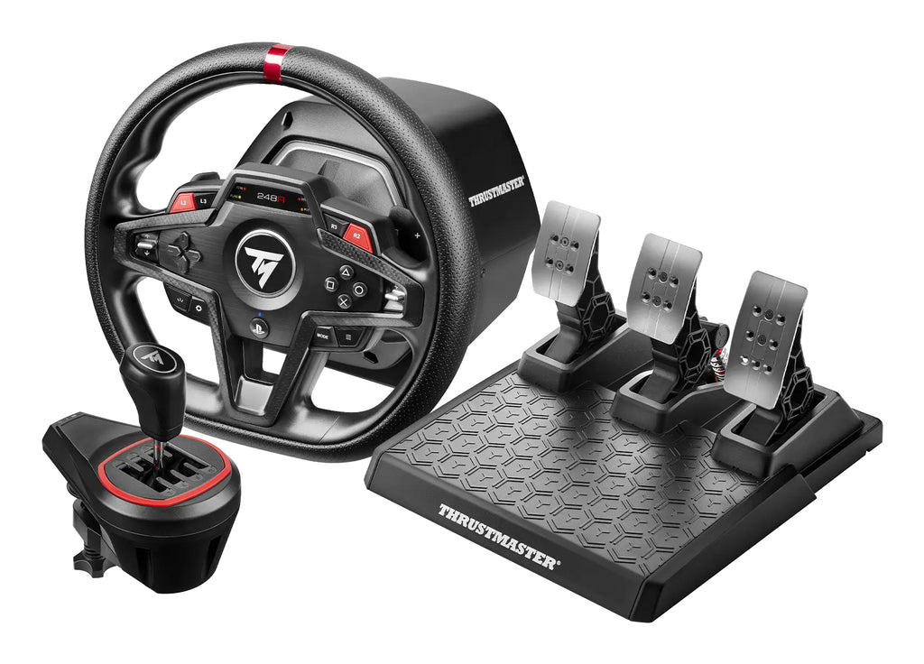 Thrustmaster T248R Shifter Pack Noir USB Volant + pédales + levier de vitesse Analogique/Numérique PlayStation 5, PC