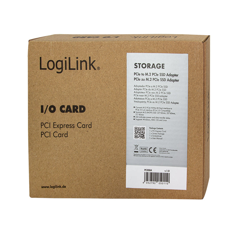 LogiLink PC0084 carte et adaptateur d'interfaces Interne M.2 - vue 4