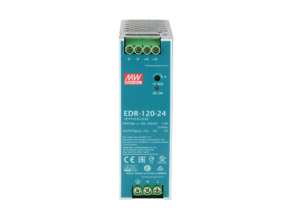 LevelOne POW-2441 Unité d'Alimentation 120 W, Argent et Menthe