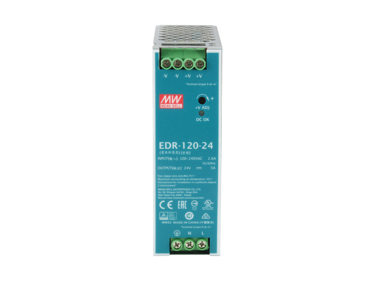 LevelOne POW-2441 Unité d'Alimentation 120 W, Argent et Menthe