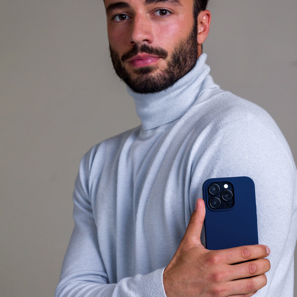 dbramante1928 Monaco Coque de Protection pour Téléphones 6.7" (17 cm), Housse Bleue