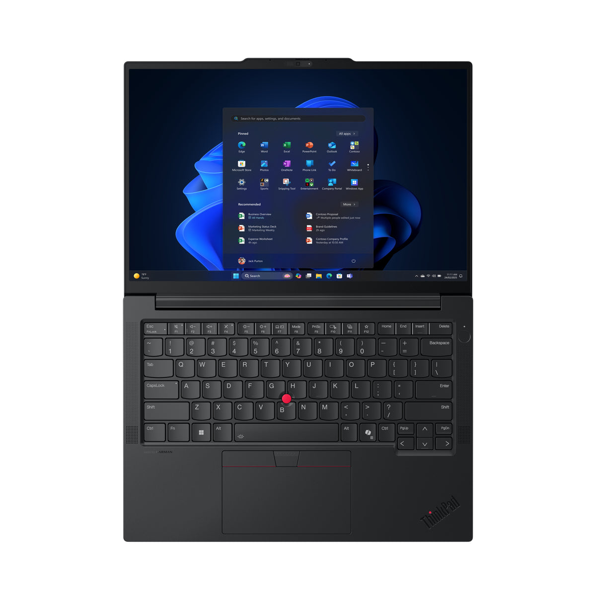 Lenovo ThinkPad E14 Gen 7 (Intel) Copilot+ PC Intel Core Ultra 5 228V Ordinateur portable 35,6 cm (14") WUXGA 32 Go LPDD