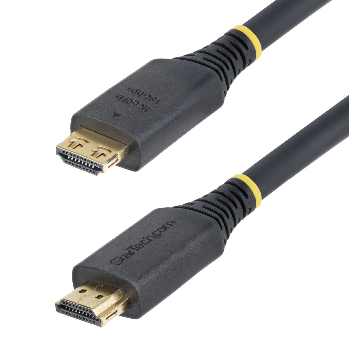 StarTech.com Câble HDMI Haute Vitesse de 7 m avec Connecteurs à Verrouillage, 4K 60 Hz/1440p 144 Hz, HDR10/HDCP 2.2/ARC,