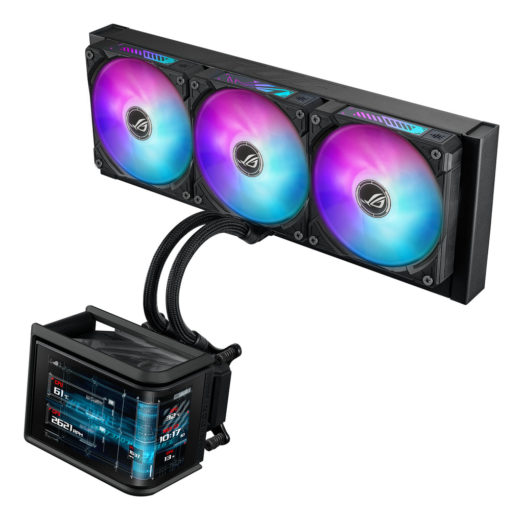 ASUS ROG Ryuo IV SLC 360 ARGB Refroidisseur de Liquide AIO 12 cm Noir