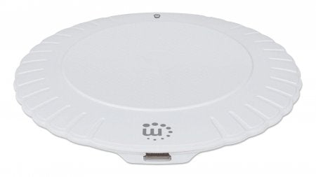 Manhattan 180290 Chargeur USB pour Smartphone, Blanc