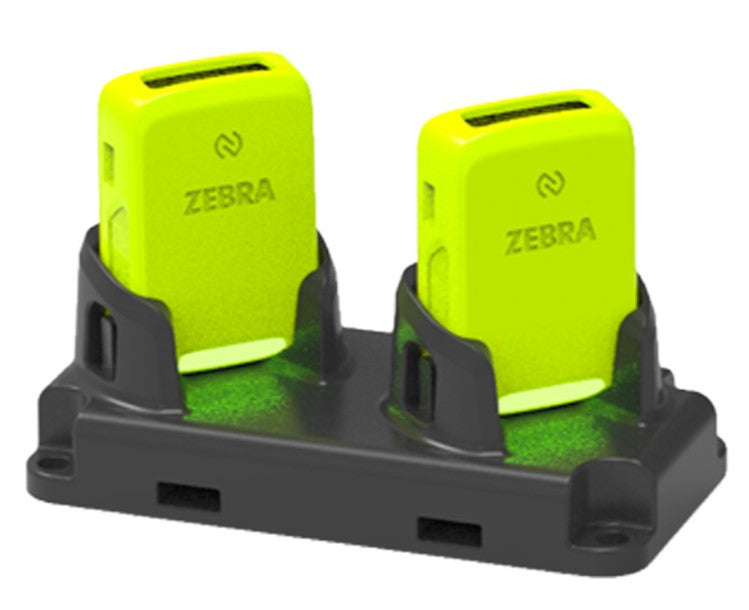 Zebra CRD-RS2X-2SCHG-01 Chargeur de Batterie pour Lecteur de Codes-Barres, Secteur, Noir