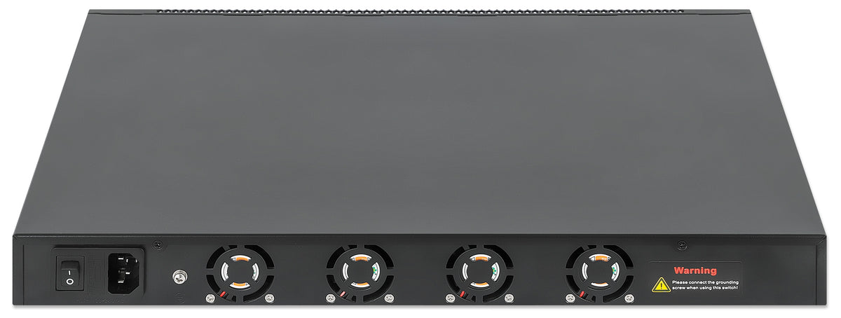 Intellinet Commutateur Réseau PoE+ L3 Administrable 54 ports, 48 ports Gigabit, 6 SFP+ 10G, Budget 850W, Rack 19"