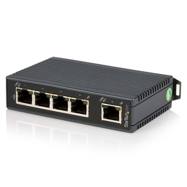 StarTech.com Switch Ethernet Industriel Non Géré 5 Ports 10/100 Montage Rail DIN