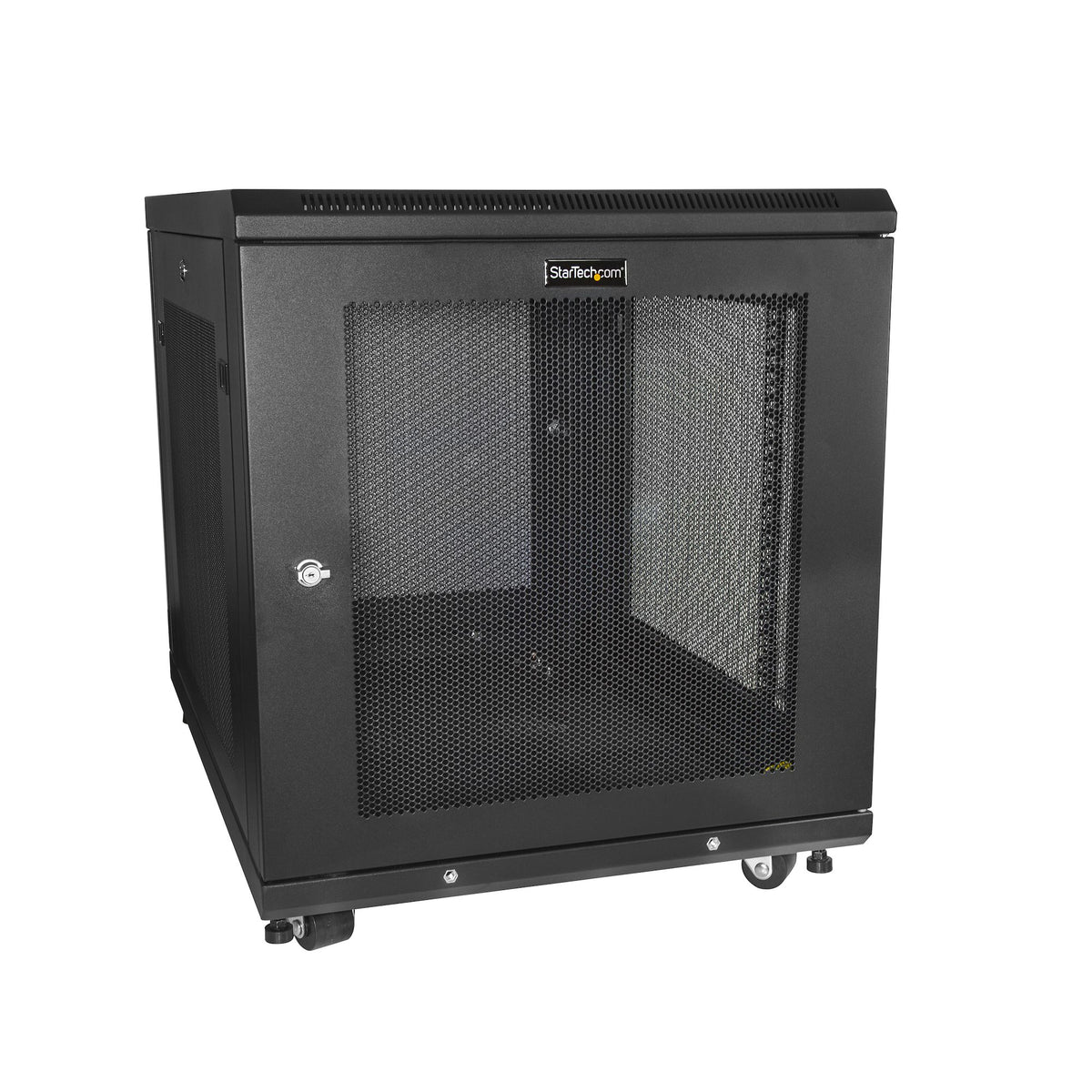 StarTech.com Armoire Rack Serveur 12U 19" Verrouillable avec Roulettes et Rails Ajustables