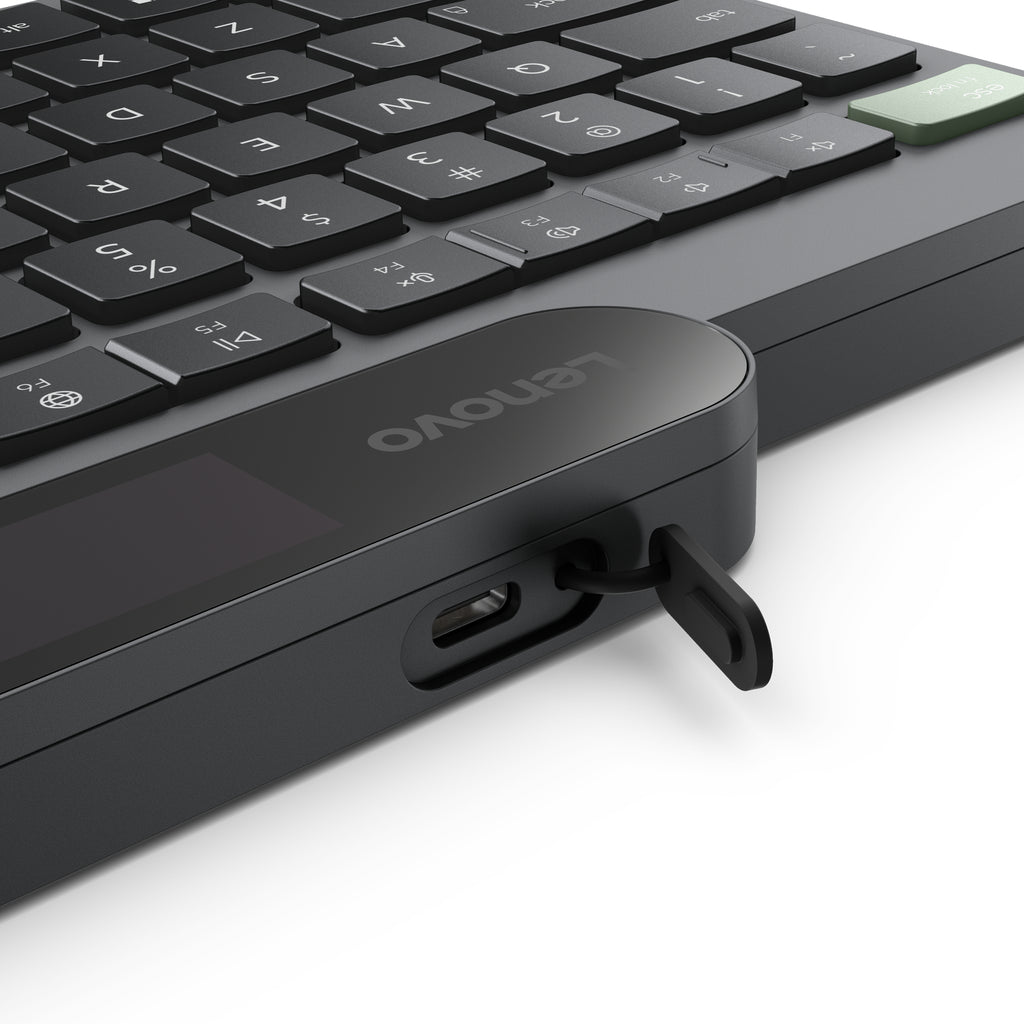Lenovo 4Y41R69494 clavier maison/bureau Bluetooth Anglais américain Noir, Vert