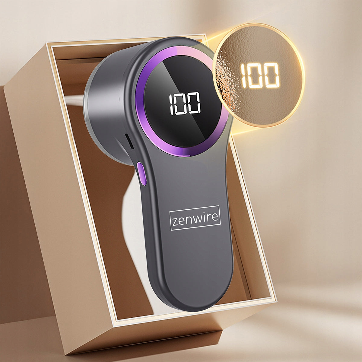 Raseuse pour vêtements et pulls, électrique, à batterie, sur secteur, USB-C, X2