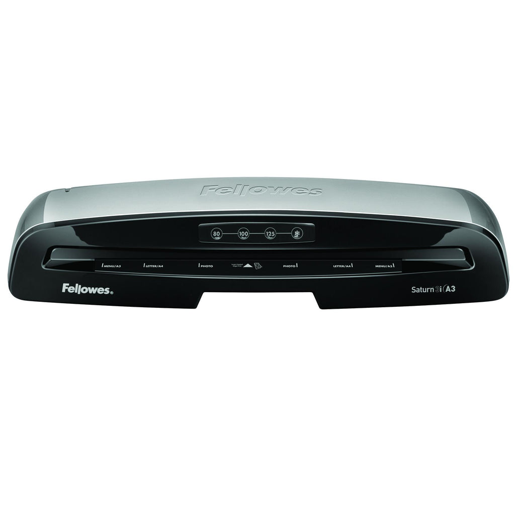 Fellowes Saturn 3i Plastifieuse A3 à chaud et à froid, 300 mm/min, Noir et Argent