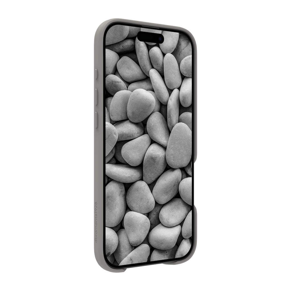Coque de Protection Roskilde MS Kick ICON pour iPhone 17 Air, Housse avec Support de Bureau, Gris