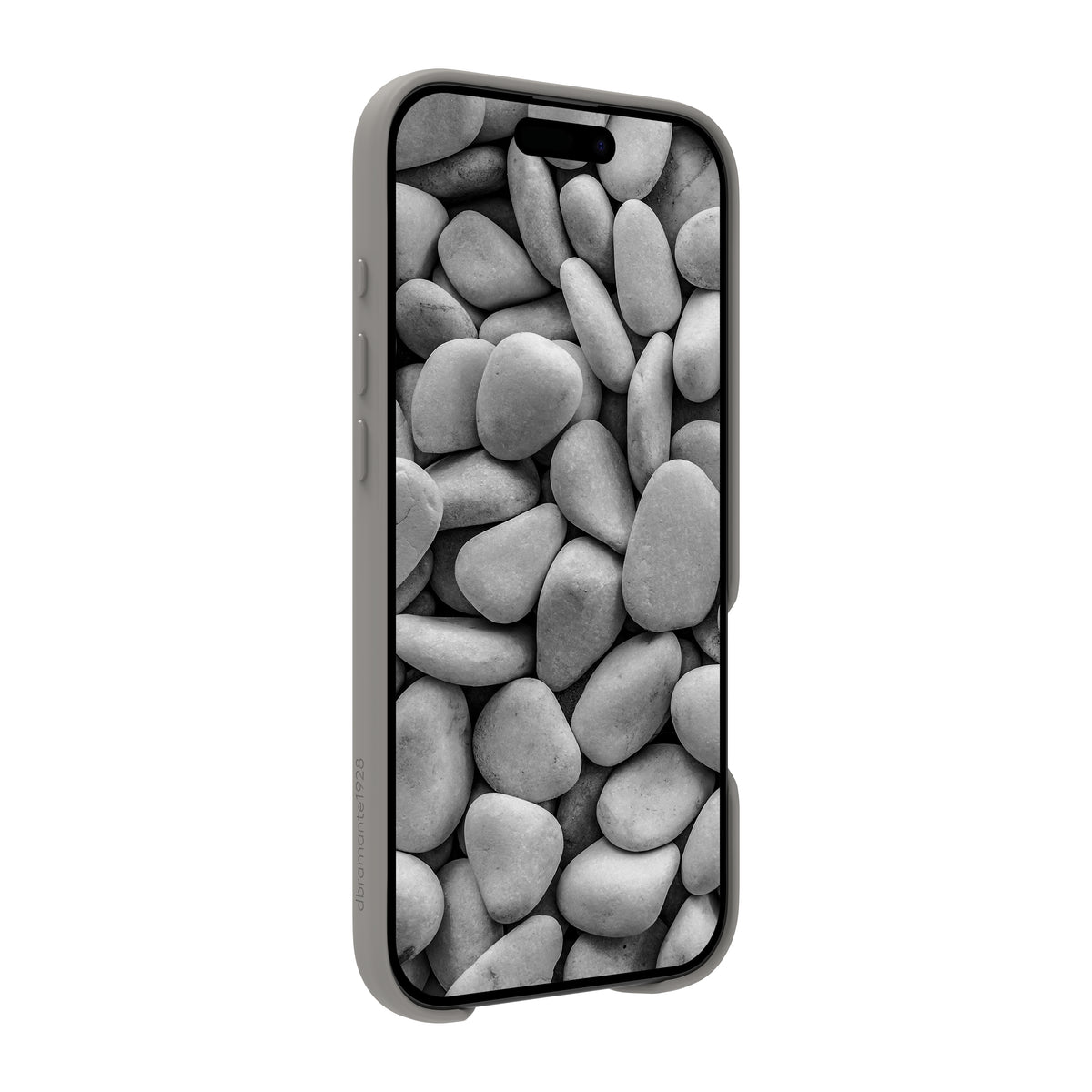 Coque de Protection Roskilde MS Kick ICON pour iPhone 17 Air, Housse avec Support de Bureau, Gris