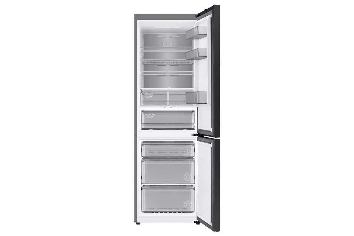 Samsung Réfrigérateur Combiné Bespoke AI - Carbone- Connecté - 344L - Classe E -RB34C7B5EB1