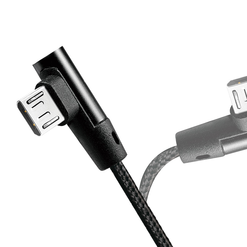 LogiLink CU0142 câble USB USB 2.0 0,3 m USB A Micro-USB B 0,48 Gbit/s Noir - vue 5