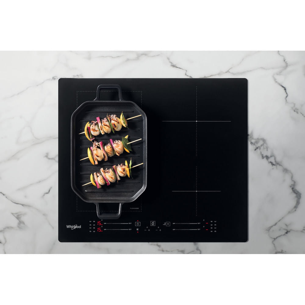 Whirlpool Plaque induction FlexiCook 4 foyers - WLS7960NE -