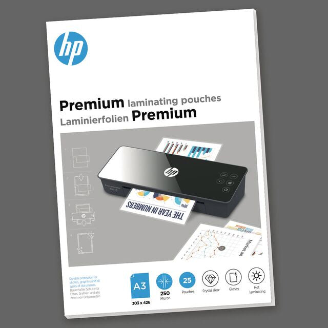 HP 9128 pochette plastique 25 pièce(s)