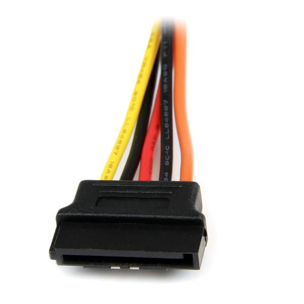 StarTech.com Câble répartiteur en Y d'alimentation SATA vers 2x SATA avec verrouillage - 15 cm