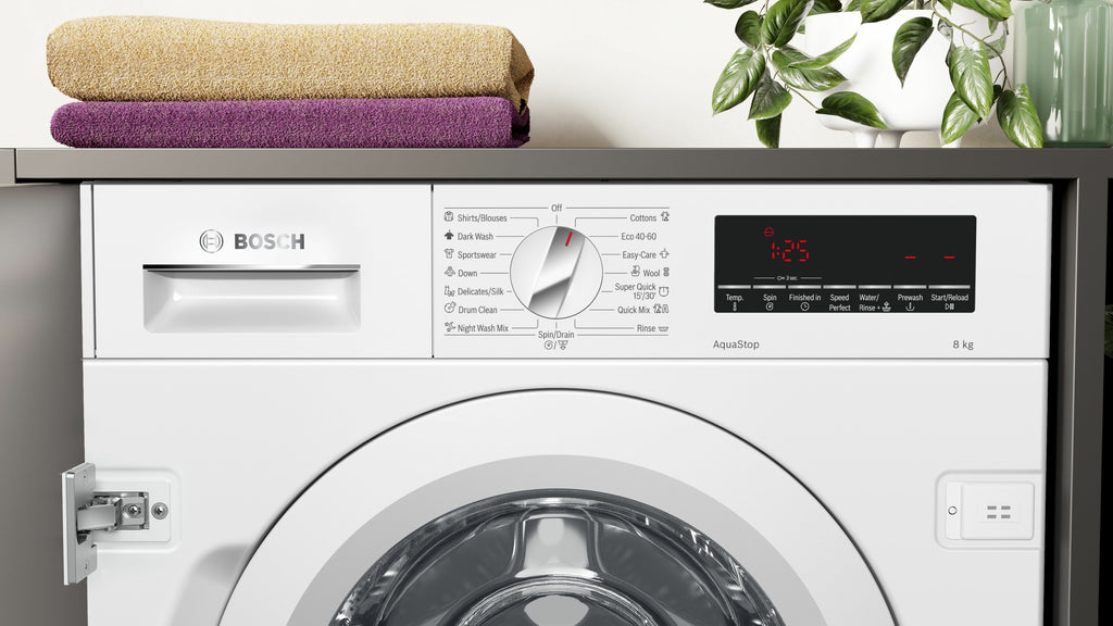 Bosch Bosch Serie 8 WIW28542EU machine à laver Charge avant 8 kg 1400 tr/min Blanc