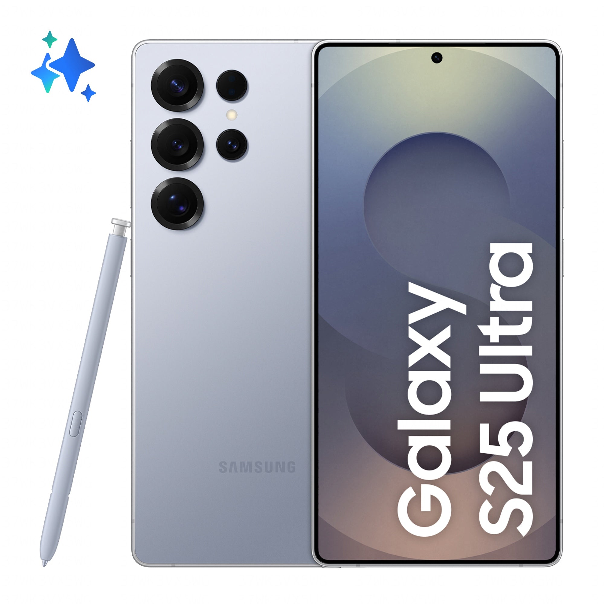 Samsung Samsung Galaxy S25 Ultra 17,5 cm (6.9") Double SIM Android 15 5G USB Type-C 12 Go 1 To 5000 mAh Bleu, Argent