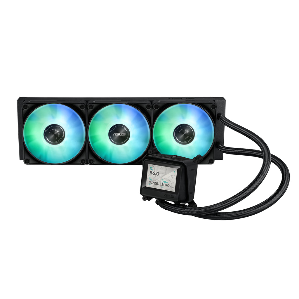 ASUS MAX GAMING LC 360 ARGB LCD Refroidisseur de Liquide AIO 12 cm Noir