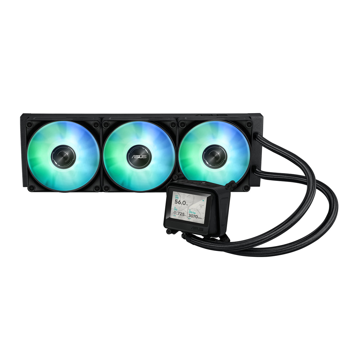 ASUS MAX GAMING LC 360 ARGB LCD Refroidisseur de Liquide AIO 12 cm Noir