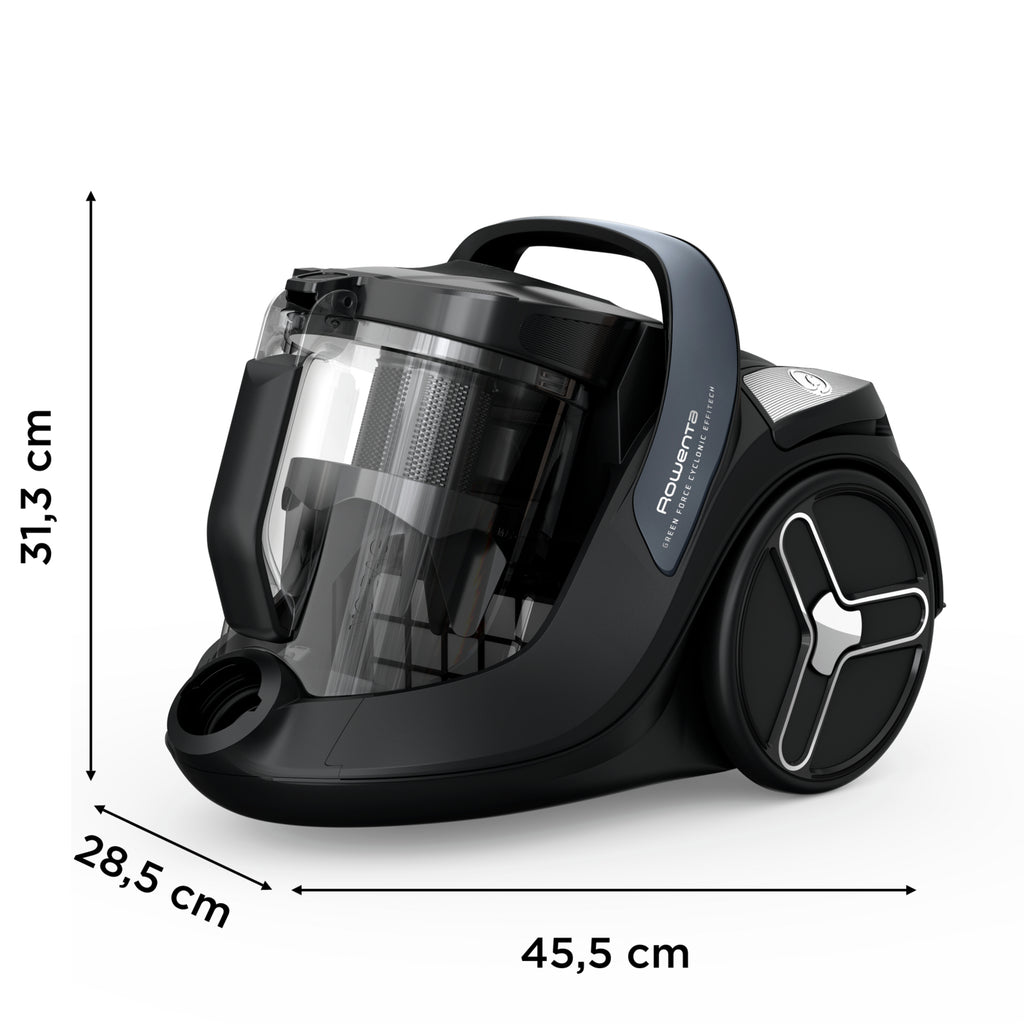 Rowenta Green Force RO7C36 2,5 L Aspirateur réservoir cylindrique Sec 500 W Sans sac