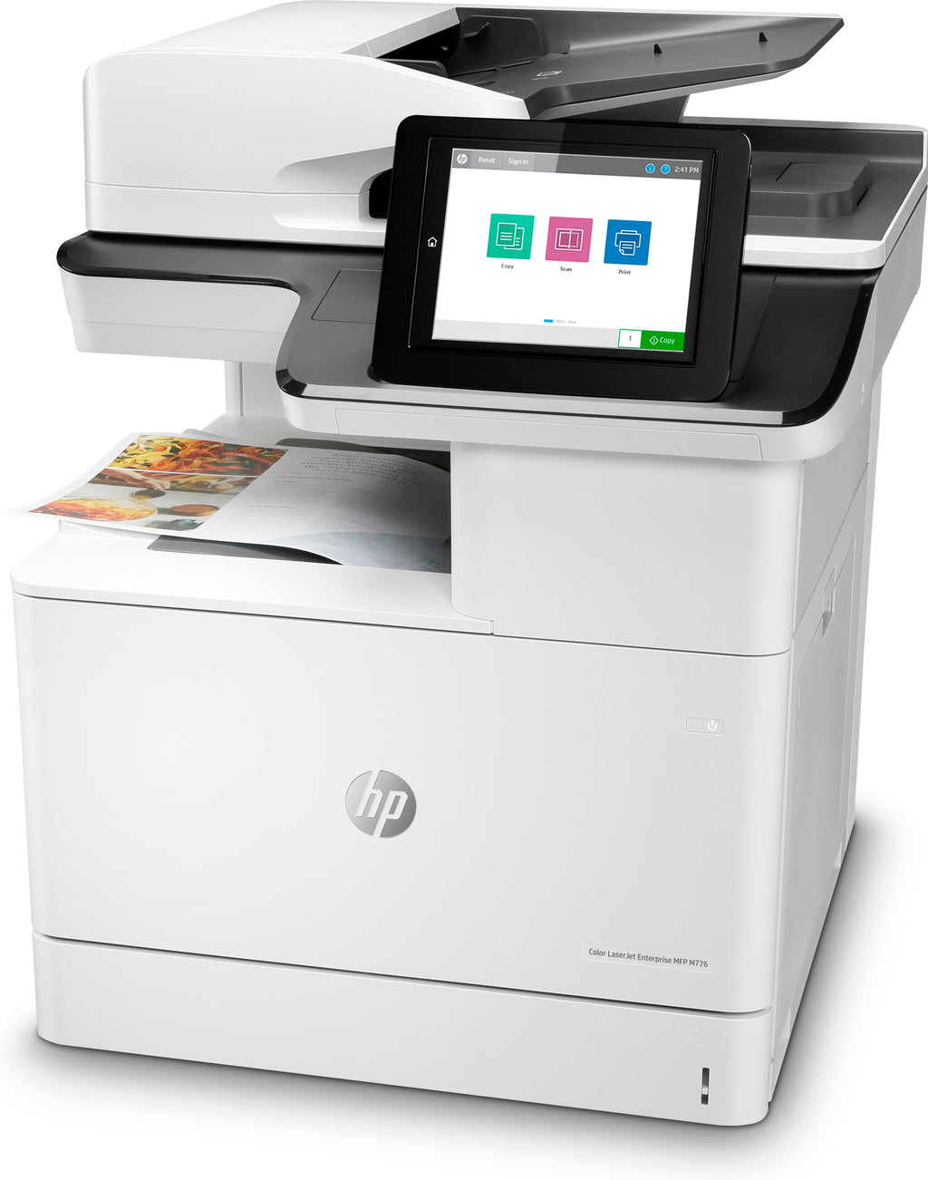 HP Color LaserJet Enterprise Imprimante multifonction M776dn - vue 2