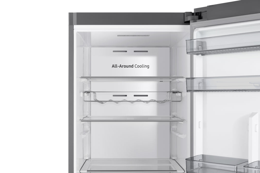 Samsung RR39C7BJ5S9 réfrigérateur Pose libre 387 L Acier inoxydable