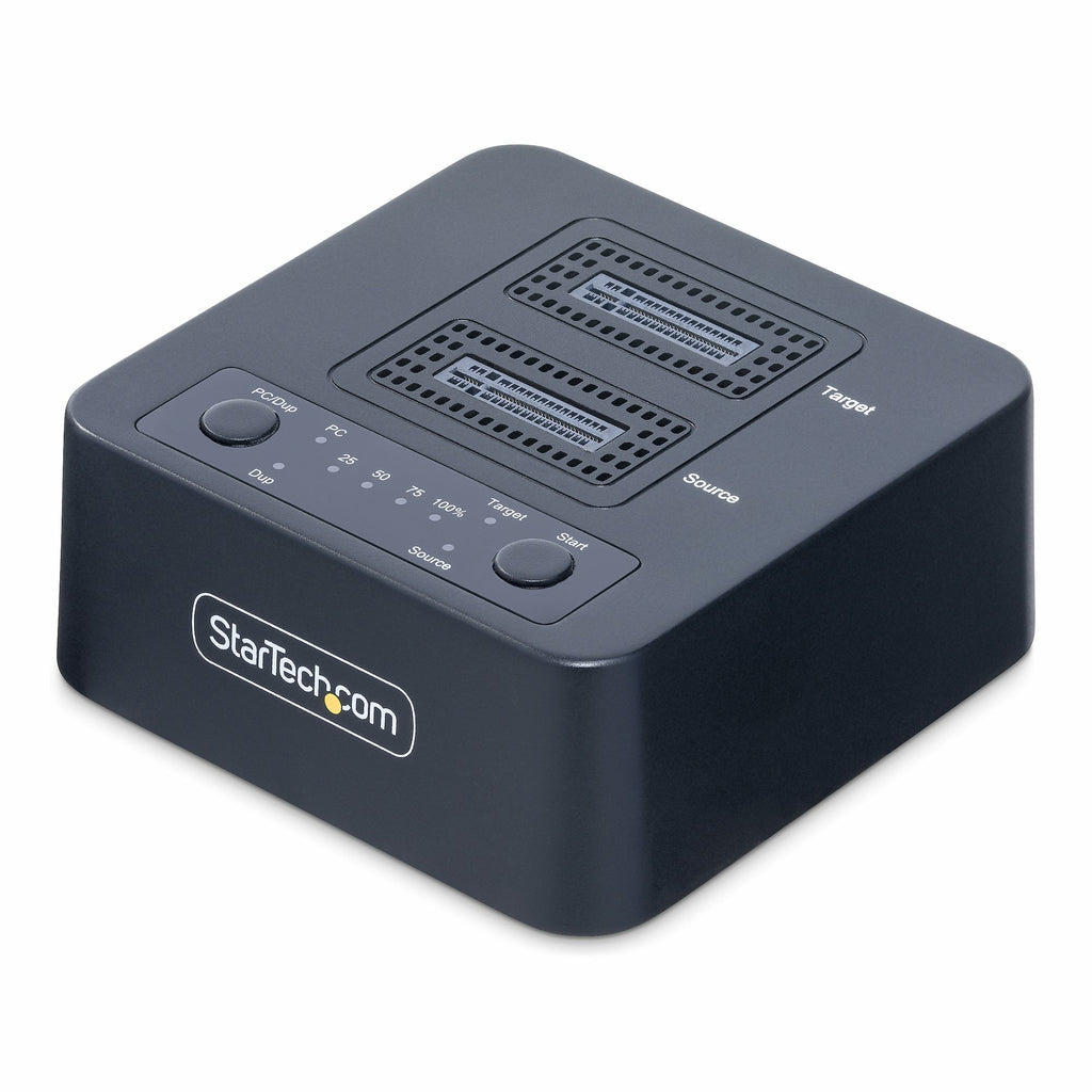 StarTech.com Duplicateur de Disque M.2 NVMe 1:1, Clonage Autonome jusqu'à 90Go/min, Station d'Accueil USB 3.2 20 Gbps, D