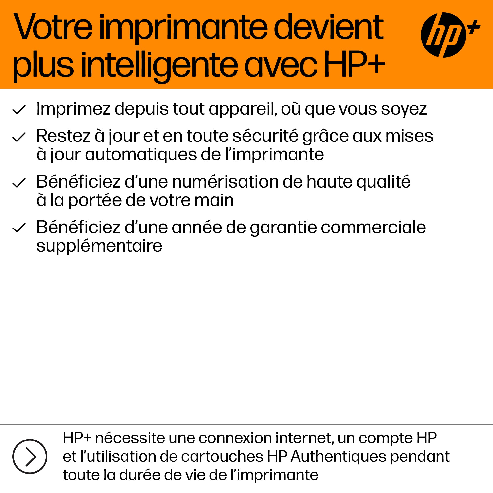 HP OfficeJet Pro 8125e Sans fil All-in-One Couleur Imprimante, Instant Ink; Impression recto-verso