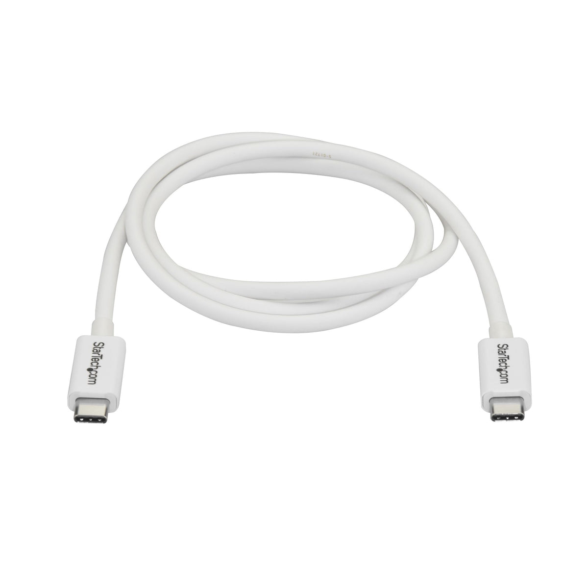 StarTech.com Câble Thunderbolt 3 1 m 20 Gb/s Blanc
