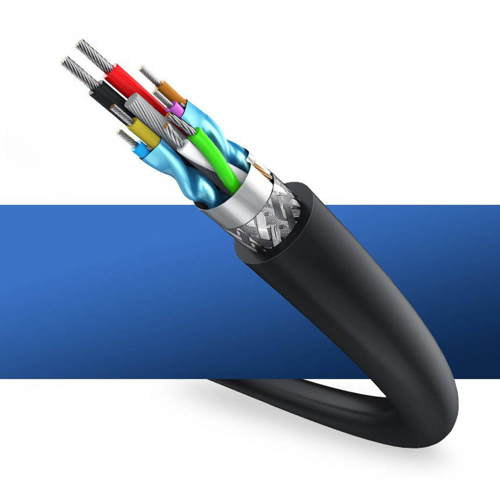 Ugreen US129 câble USB USB 3.2 Gen 1 (3.1 Gen 1) 0,5 m USB A 5 Gbit/s Noir