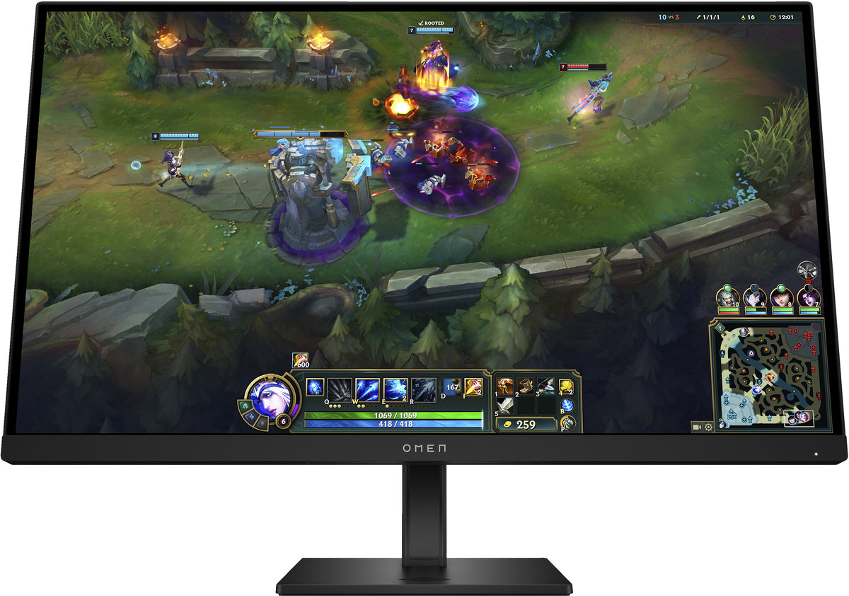 HP OMEN AV4K1E9#ABB écran plat de PC 68,6 cm (27") 1920 x 1080 pixels Full HD LCD Noir