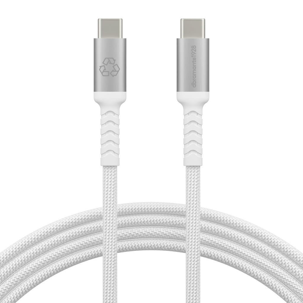 Câble USB-C vers USB-C 240W, USB 2.0, 2 m, Blanc, CB20CCWH7271