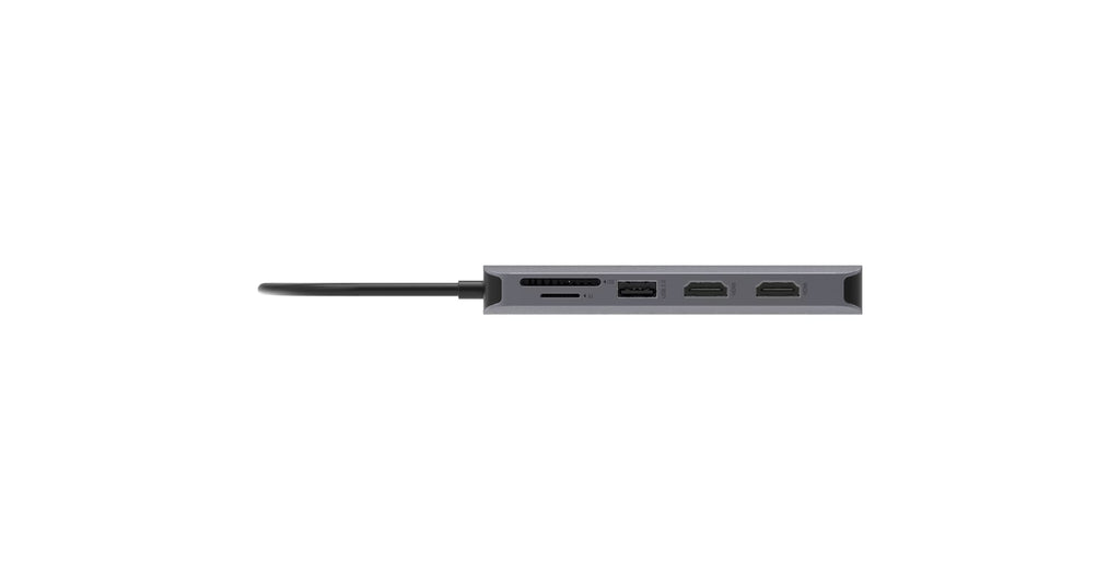 Acer 12-in-1 Type-C Dongle Avec fil USB 3.2 Gen 1 (3.1 Gen 1) Type-C Argent