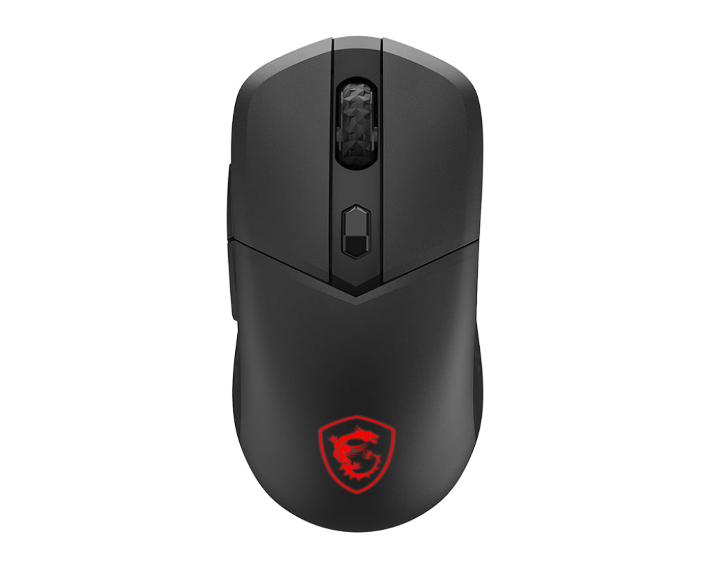 MSI VERSA 300 ELITE WIRELESS souris Gaming Droitier RF Wireless + Bluetooth + USB Type-C Optique 26000 DPI