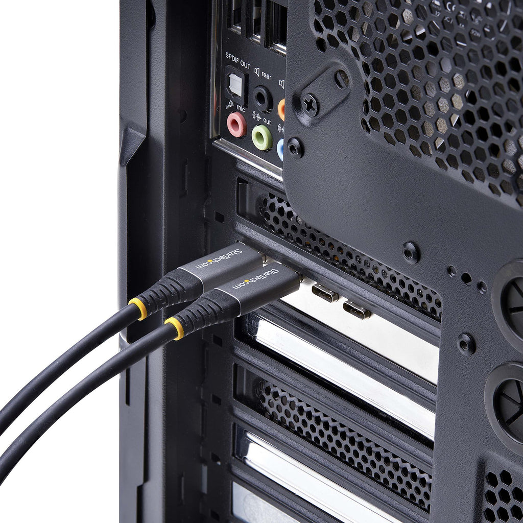 StarTech.com Carte PCIe USB 5 Ports USB 3.2 10Gbps, 4x USB-C et 1x USB-A interne