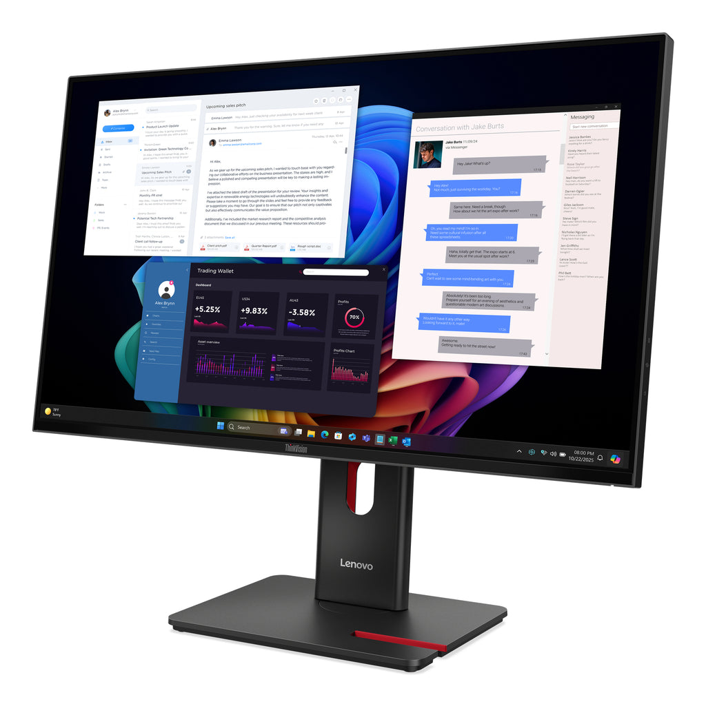 Lenovo ThinkVision T27UD-40 Moniteur