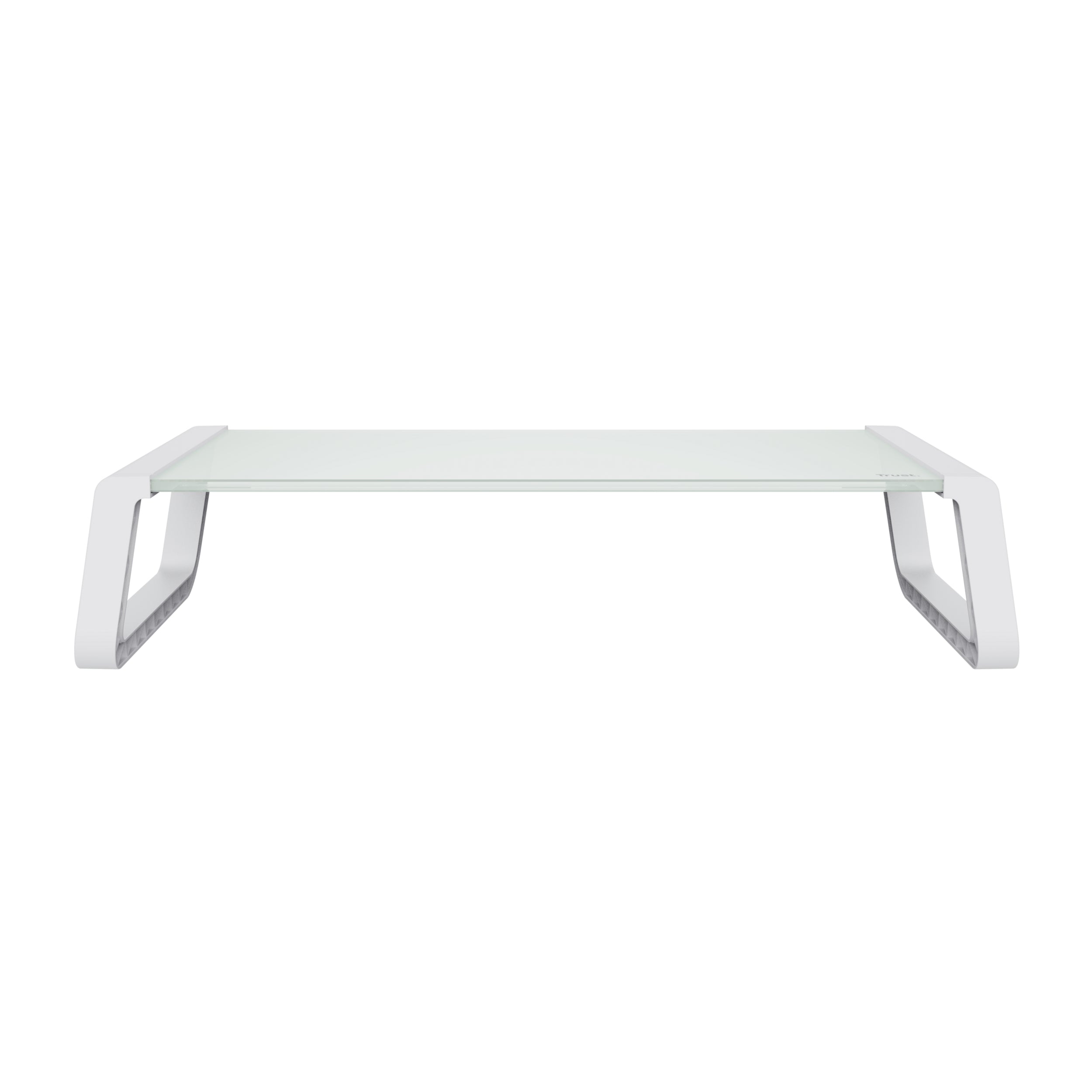 Trust 25351 support d'écran plat pour bureau Transparent, Blanc