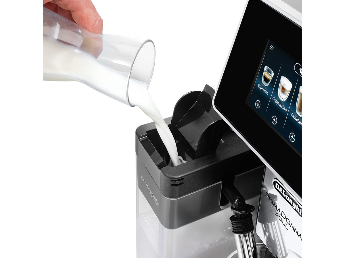 De’Longhi PrimaDonna ECAM610.55.SB Entièrement automatique Machine à expresso 2,2 L