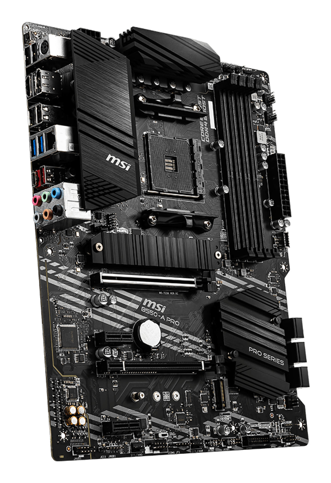 MSI B550-A PRO carte mère AMD B550 Emplacement AM4 ATX - vue 4